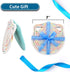 7" Cotton Trivets Set, 3Pcs Cute Cat Ear Pot Holders Woven Hot Pads Mats Thick Heat Resistant for Hot Pots and Pans Round Hot Plate Holder Washabl...