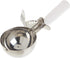 Winco ICD-6 No.6 Ice Cream Disher with Plastic Handle, White...