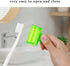4 Pack Colorful Toothbrush Head Covers - Portable & Durable Brush Pod Cases with Protective Caps, Ideal for Travel, Camping, Bathroom, School, Eas...