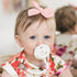 Ryan & Rose Cutie PAT Pacifier Teether (Flat, White)...