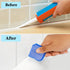 2 PCS Silicone Caulking Tool Set Sealant Finishing Tool Portable Sealant Scraper Sealant Reuse Grout Scraper for Kitchen Bathroom Floor Caulking, ...