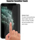 (3+3) For iPhone 11 Pro Max (6.5") (3 Pack) Anti Spy Private Tempered Glass Film Privacy Screen Protector and (3 Pack) Camera Lens Protector [Not ...