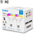 LVWIT Smart LED Bulbs, BR30 Wi-Fi Smart Light Bulb, E26 100W Replacement, Work with Alexa, Google Assistant, Tuya App, Dimmable 1300 Lumens RGB Co...