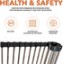 Roll Up Dish Drying Rack 21" x 16" - Over The Sink for Kitchen Counter, Foldable SUS304 Stainless Steel Dish Drying Rack for Cups, Utensils, Fruit...