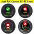 Body Cap & Rear Lens Cover for Canon EOS M50 Mark II M200 M100 M50 M6 Mark II M6 and More Canon EF-M Mount Camera and Lens......