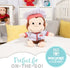 KIDS PREFERRED Curious George Cuteeze Monkey Stuffed Animal Plush Cooking Chef Toys Soft Cuddle Plushie Gifts for Baby and Toddler Boys and Girls ...