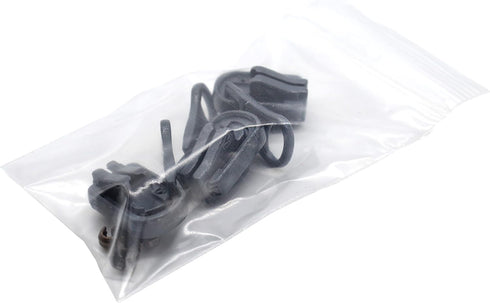 YKK Zipper Repair Kit Solution, 5 Molded Reversible Fancy Pulls Vislon Slider (Made in USA) - 3 Pulls Per Pack - Medium Grey 3pcs...