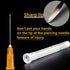 25 Gauge 5/8 Inch Dispensing Accessories, Industrial Science Lab Supplies(Individually Packaged, 100Pack/Box)...
