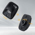 HERCOO License Plate Lights Lamp Lens Black Housing Compatible with 1995 1996 1997 1998 1999 2000 2001 2002 2003 2004 Tacoma Pickup Truck Rear Ste...