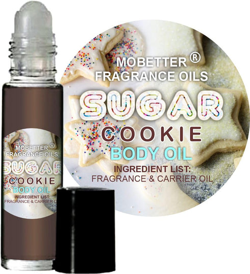 MOBETTER FRAGRANCE OILS Sugar Cookies Fragrance Body Oil Perfume...