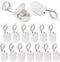 Aobao 15pcs cr2032 Battery Holder, Holder with Switch, Coin Cell 1 x 3V Button Leads On Off Switch (White)...