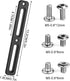 Bike Bottle Cage Adapter, Bicycle Bottle B-RAD Mounting Base Aluminum Alloy Adjustable Alt Position Cage Mounts Water Bottle Cage Mount Brackets f...