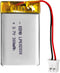 EEMB Lithium Polymer Battery 3.7V 300mAh 602030 Lipo Rechargeable Battery Pack with Wire JST Connector for Speaker and Wireless Device- Confirm De...