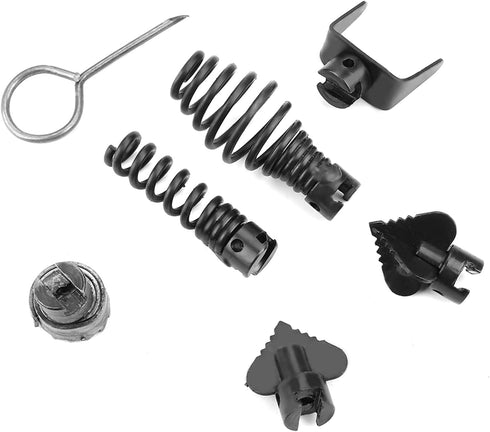 Drain Cleaning Tool Kit, Drain Cleaning Pipeline Accessories Drain Cleaner Attachment Set Suitable for Clearing Pipes and Drain Pipes Cleaning...