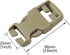 DYZD Plastic Buckle Repair Kit Quick Release Buckles No Sewing Required for Backpack Bag (4pcs Khaki,25 mm)...