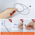 Long Drain Brush, Flexible Pipe Cleaning Brush, Fridge Cleaning Tool for Cleaning Feeding Tube, Siphon Hose, Sunroof Drain, Refrigerator Drain, Fi...
