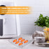 Square Air Fryer Rack,3 Layer Stainless Steel Stackable Dehydrato-r Rack with An-ti-scalding Clip,Stainless Steel Multi-Layer Dehydrato-r Rack Air...