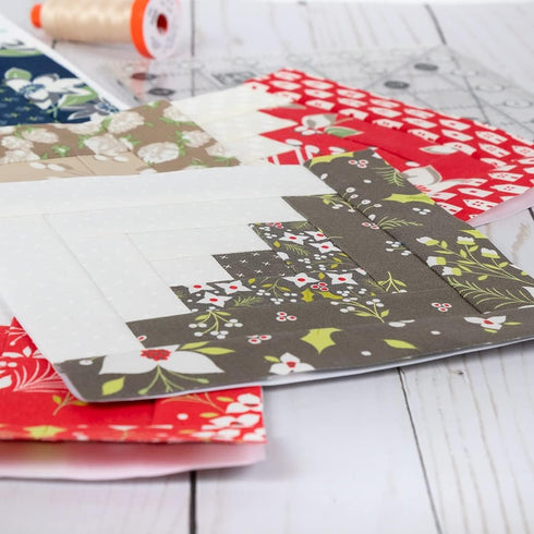 It's Sew Emma Quilt Block Foundation Paper - 6" Log Cabin...