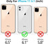 Compatible with iPhone 11 Waterproof Case, Built-in Screen Protector Full-Body Rugged Bumper Sealed Cover Shockproof Dustproof Waterproof Case for...