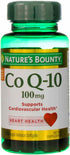 Nature's Bounty Co Q-10 100 mg Dietary Supplement Softgels - 75 ct, Pack of 2...