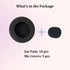 Ear Cushions for Jabra Headset Replacement Foam Ear Pads for Jabra PRO 920 9450 Biz 1500 2300 2400 GN2000 Plantronics HW251N HW510 Blackwire C310 ...