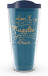 Tervis Harry Potter Don't Let Muggles Get You Down Made in USA Double Walled Insulated Tumbler Travel Cup Keeps Drinks Cold & Hot, 24oz, Classic...