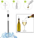 Wine Chiller Stick, Stainless Steel Wine Cooler Stick Chills Wine & Keeps It Cool, Rapid Bottle Chilling Rod for Cooling & Aerating, Iceless Wine ...