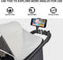 Stroller Phone Holder Portable Cell Phone Seat Stroller Phone Mount with Non-Slip Flexible Arm Flexible Phone Holder Stroller Accessories for Trea...