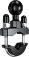 BRCOVAN Handlebar U-Bolt Mount Base with 1'' TPU Ball for Rails 0.5'' to 1.25'' in Diameter, Compatible with RAM Mounts B Size 1 inch Ball Double ...