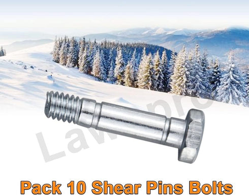 1-1/2" Pins with Nuts Compatible with MTD Two-Stage Snow Blowers / Auger Drive Snowblowers Replacement 710-0890A 710-0890 910-0890A 7100890 910089...
