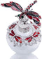 YU FENG Dragonfly Decorative Glass Perfume Bottle Jeweled Enameled Fancy Crystal Perfume Holder Scent Bottles Empty Refillable(Red,40ml)...