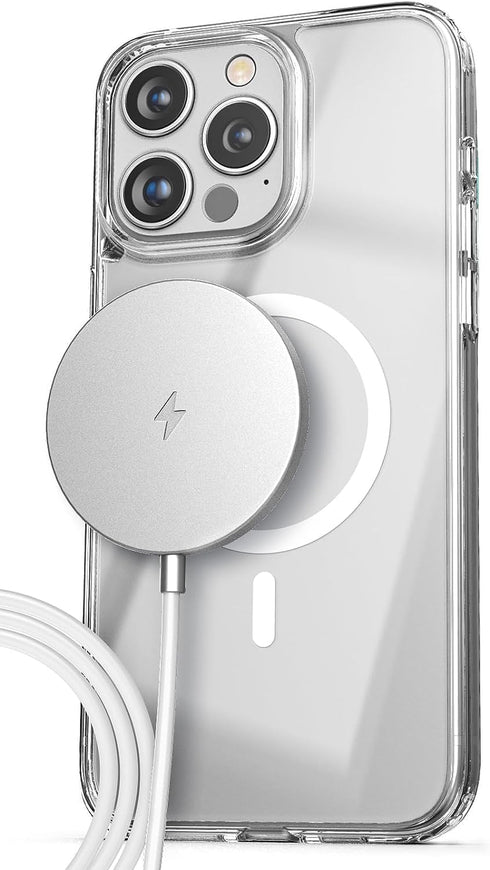 Encased Pack of 3 Compatible with MagSafe Accessories - Wireless Phone Charger, Slim Magnetic Phone Mount and Ring Grip Holder for iPhone...
