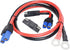 LIXINTIAN 10AWG Connector Cable, 1.3ft EC5 Female Plug to O Ring Terminal Cable, 5.9in EC5 Male to SAE Power Automotive Adapter Cable, with 1 SAE ...