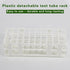 Plastic Test Tube Rack for 20mm, 40 Wells, White,Detachable (40 Hole)...