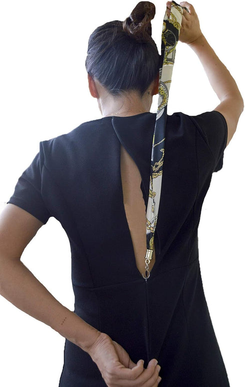 Dress Zipper Helper Zipper Puller Zipping Up Down Dress Yourself Zip Aid Tool (Multi Color)...