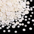 Swpeet 1000Pcs Christmas White Craft Buttons, 2 and 4 Holes White Round Craft Resin Sewing Buttons Suitable for Christmas Sewing Decorations, Art ...