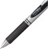 Pentel EnerGel RTX Retractable Liquid Gel Pen, 0.3 mm Needle Tip, Black Ink, Pack of 2...