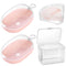 4 Pcs Makeup Sponge Holder Case, Beauty Blender Holder Cosmetic Egg Makeup Sponge Powder Puff Protective Container Storage Box for Travel (Transpa...