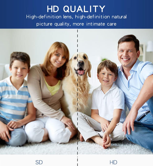 senri Mini Security Camera, 1080P HD WiFi Home Indoor Outdoor Camera for Baby/Pet/Nanny, IP Camera Remote Viewing for Security with iOS,Android Ph...