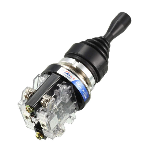 uxcell Joystick Switch Controllers 2 Position 2NO Momentary Type 150V/250V/600V 30mm Panel Mount HKA1-41Z02...