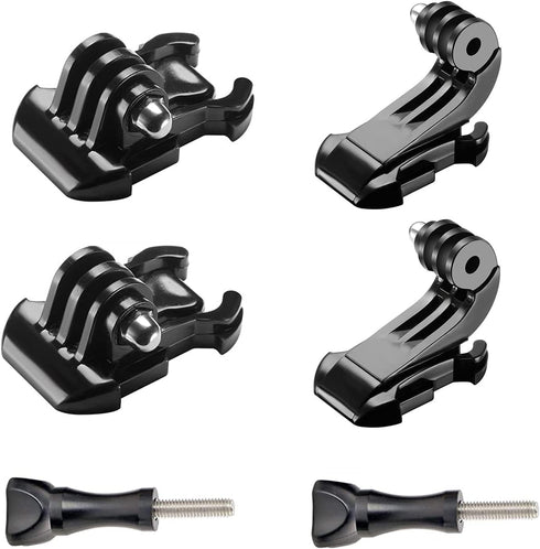 Helmet Adhesive Sticky Mounts and Buckle and Thumb Screws Accessory Kit,Compatible with GoPro Hero 11 10 9 8 Max Go Pro 7 6 5 4 3 3+ 2018 Session ...