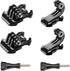 Helmet Adhesive Sticky Mounts and Buckle and Thumb Screws Accessory Kit,Compatible with GoPro Hero 11 10 9 8 Max Go Pro 7 6 5 4 3 3+ 2018 Session ...