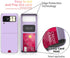 for Galaxy Z Flip 3 Case Cover Clear Card Slot Slim Hard Rugged TPU Edge Protective Case Z POP...
