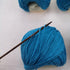Lotus Yarns 5 Balls Autumn Wind Cotton Cashmere Blend Knitting Yarn Fingering Weight Crochet Yarn for Garments Soft Baby Clothes(30- Sky Blue)...