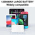 SLuB Portable Charger, 12000mAh Portable Power Bank, 3A USB C Fast Charging Battery Pack, Portable Phone Charger, Slim Portable Phone Battery Char...