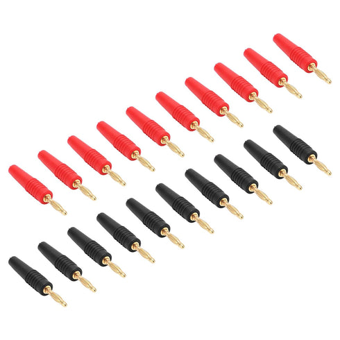 5 Set Banana Plug Wire Kit 10A, Solder Connect 2mm Test Testing Cable, Electrical Inspection Tool for Home Industry...