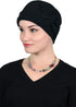 Womens Hat Fleece Beanie Cloche Cancer Headwear Chemo Ladies Winter Head Coverings Butterfly...