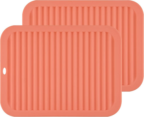 Smithcraft Silicone Trivets for Hot Dishes, Pots and Pans, Hot Pads for Kitchen Counter, Silicone Pot Holders Mats, Heat Resistant Mat for Quartz ...