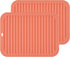 Smithcraft Silicone Trivets for Hot Dishes, Pots and Pans, Hot Pads for Kitchen Counter, Silicone Pot Holders Mats, Heat Resistant Mat for Quartz ...