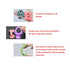 Baby Sensory Teether Toys?BRAVE Teething Toys for 6-12 Month olds?Silicone Alphabet Teether?Relief of Gum Pain...